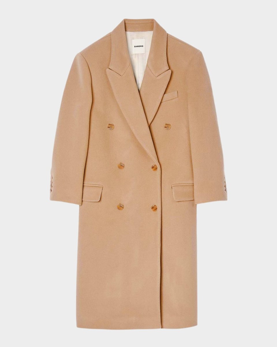 Automne Double-Breasted Wool Coat